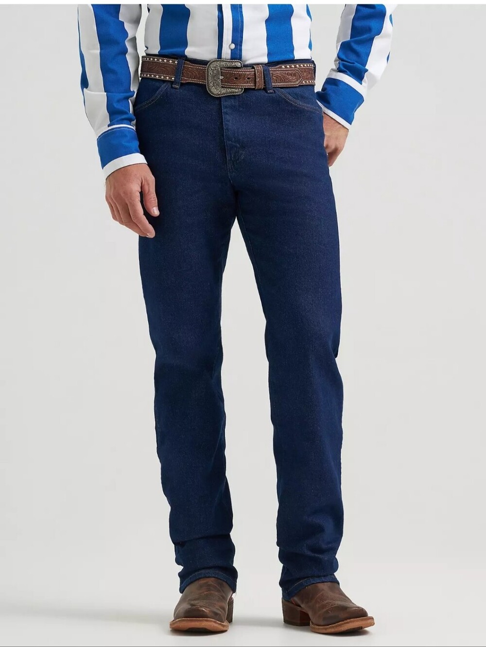 Men's Cowboy Cut Bootcut Stretch Regular Fit 947STR Jeans - Wrangler - 38 X 32